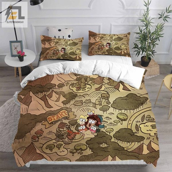 Amphibia Bedding Sets Gift For Christmas Halloween Black Friday elitetrendwear 1