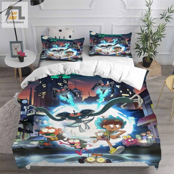 Amphibia Decorative Bedding Sets For Fan Halloween Christmas Thanksgiving elitetrendwear 1