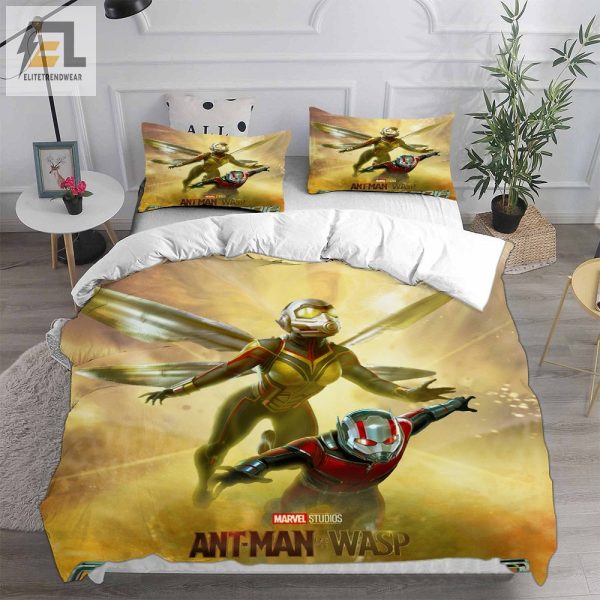 Antman And The Wasp Quantumania Bedding Sets Duvet Cover Flatsheet Pillowcases Perfect Gift For Fans elitetrendwear 1