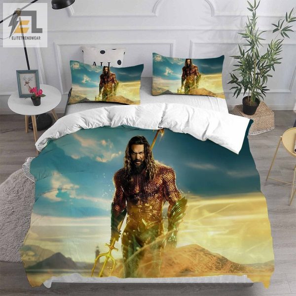 Aquaman And The Lost Kingdom Bedding Sets Gift For Christmas Birthday Thanksgiving elitetrendwear 1