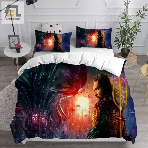 Aquaman And The Lost Kingdom Bedding Sets Gift For Christmas Halloween Black Friday elitetrendwear 1