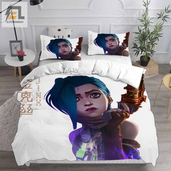 Arcane Season 1 Bedding Sets Duvet Cover Flatsheet Pillowcase For Your Lover elitetrendwear 1 2