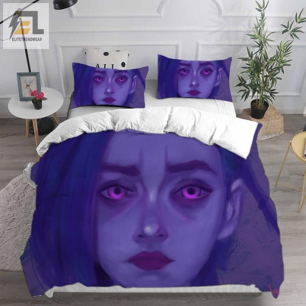 Arcane League Of Legends Bedding Sets Duvet Cover Flatsheet Pillowcases For Every Bedroom elitetrendwear 1