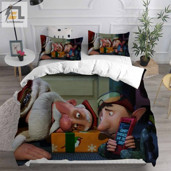 Arthur Christmas Bedding Sets Gift For Birthday Halloween Christmas Thanksgiving elitetrendwear 1 2