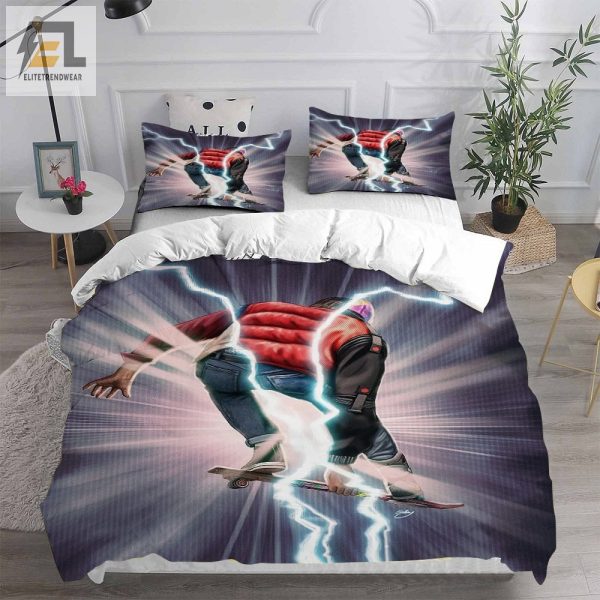 Back To The Future Bedding Sets Duvet Cover Flatsheet Pillowcases Perfect Gift For Fans elitetrendwear 1