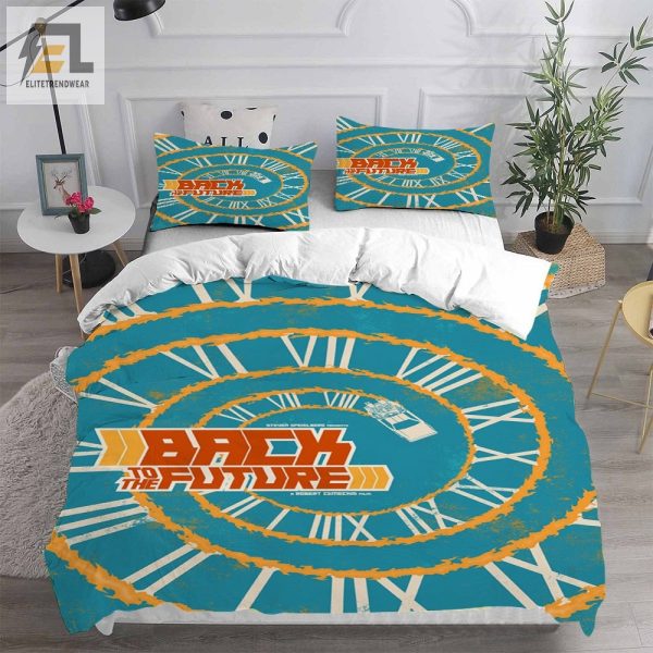 Back To The Future Decorative Bedding Sets For Fan Halloween Christmas Thanksgiving elitetrendwear 1