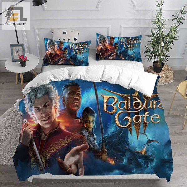 Baldurs Gate Bedding Sets Gift For Christmas Halloween Black Friday elitetrendwear 1