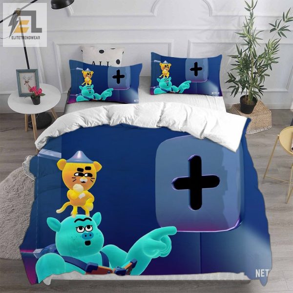 Battle Kitty Bedding Sets Duvet Cover Flatsheet Pillowcase For Your Lover elitetrendwear 1