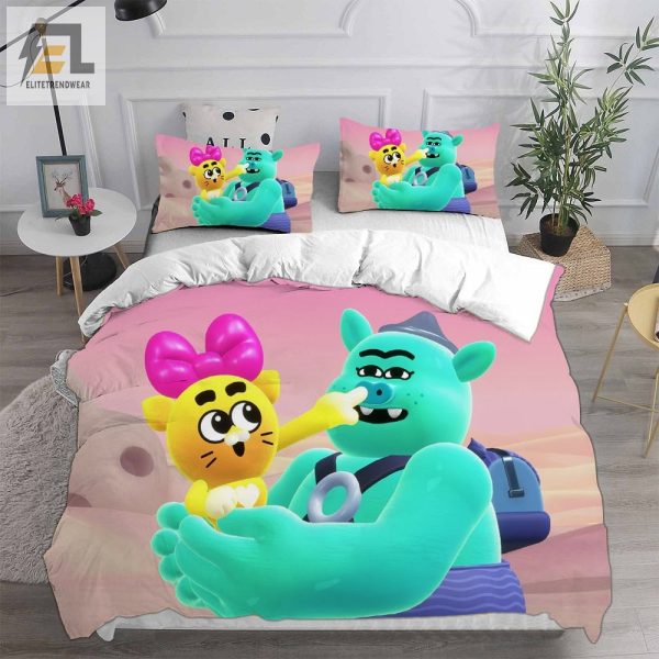 Battle Kitty Bedding Sets Duvet Cover Flatsheet Pillowcase For Your Lover elitetrendwear 1 2