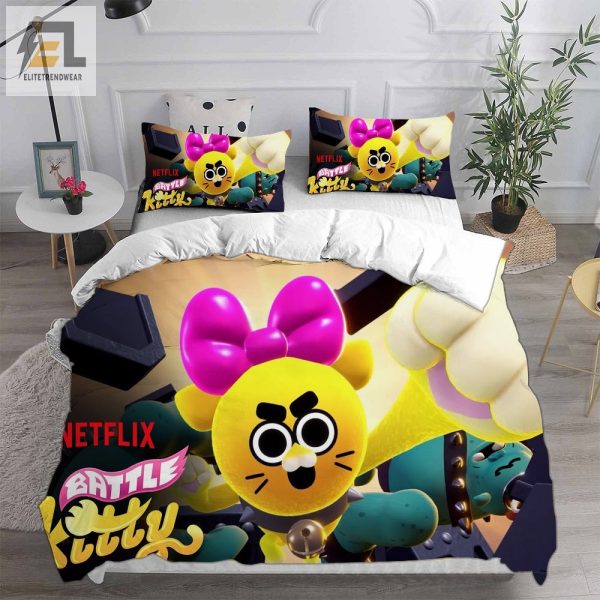 Battle Kitty Bedding Sets Gift For Birthday Halloween Christmas Thanksgiving elitetrendwear 1