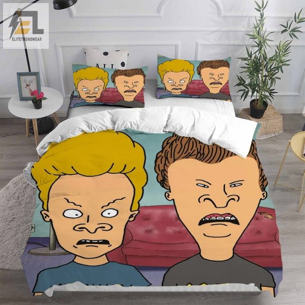 Beavis And Butthead Bedding Sets Gift For Christmas Halloween Black Friday elitetrendwear 1