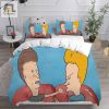 Beavis And Butthead Bedding Sets Gift For Wife Husband Besties elitetrendwear 1