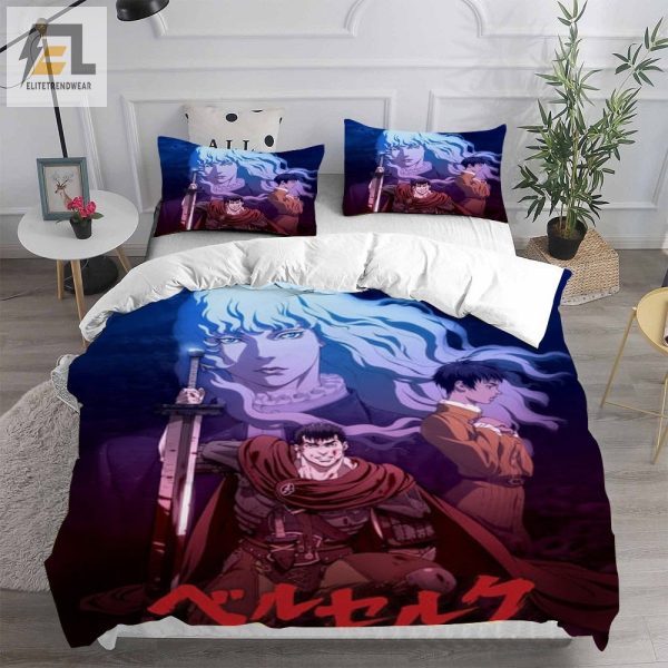 Berserk Golden Age Arc I The Egg Of The King Bedding Sets Duvet Cover Flatsheet Pillowcases Perfect Gift For Fans elitetrendwear 1 2