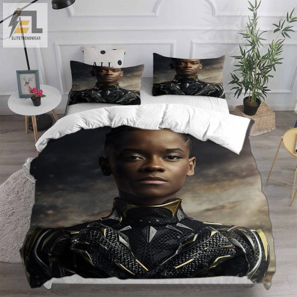 Black Panther Wakanda Forever Bedding Sets Duvet Cover Flatsheet Pillowcases For Every Bedroom elitetrendwear 1