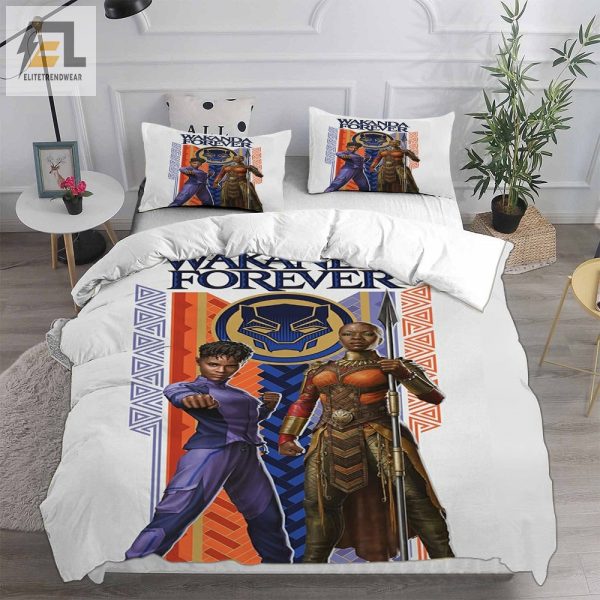 Black Panther Wakanda Forever Bedding Sets Gifts For Family Members On Christmas Black Friday elitetrendwear 1 2