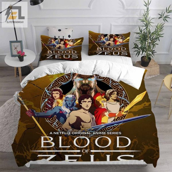 Blood Of Zeus Bedding Sets Gifts For Family Members On Christmas Black Friday elitetrendwear 1