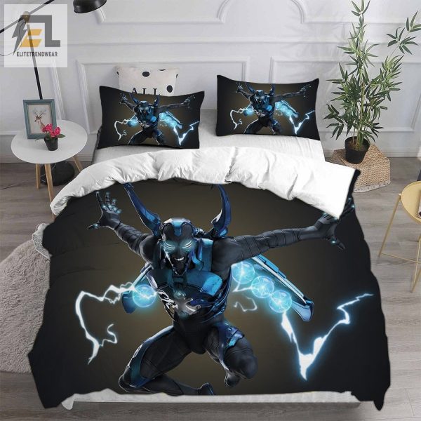 Blue Beetle Bedding Sets Duvet Cover Flatsheet Pillowcase For Your Lover elitetrendwear 1