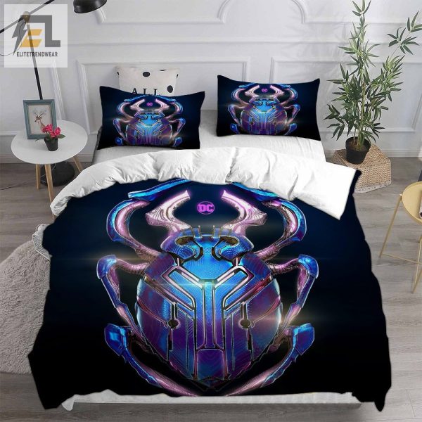 Blue Beetle Bedding Sets Duvet Cover Flatsheet Pillowcases For Every Bedroom elitetrendwear 1