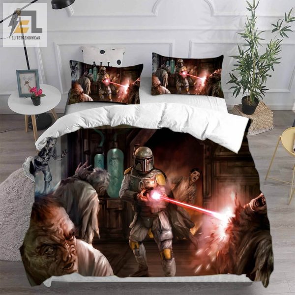 Boba Fett Bedding Set Cosplay Bedding Sets Gift For Christmas Thanksgiving Halloween elitetrendwear 1