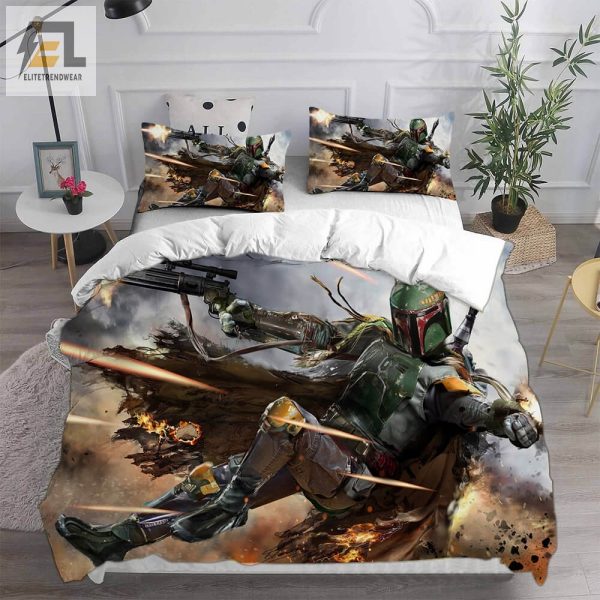 Boba Fett Bedding Set Cosplay Bedding Sets Gift For Christmas Thanksgiving Halloween elitetrendwear 1 2