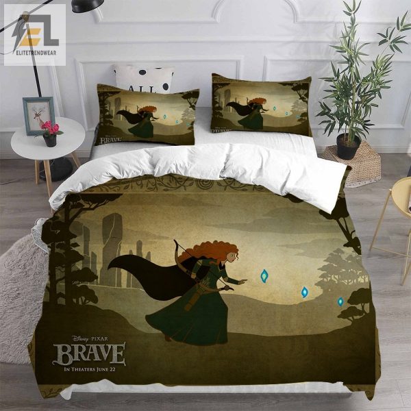 Brave Bedding Sets Duvet Cover Flatsheet Pillowcases Perfect Gift For Fans elitetrendwear 1