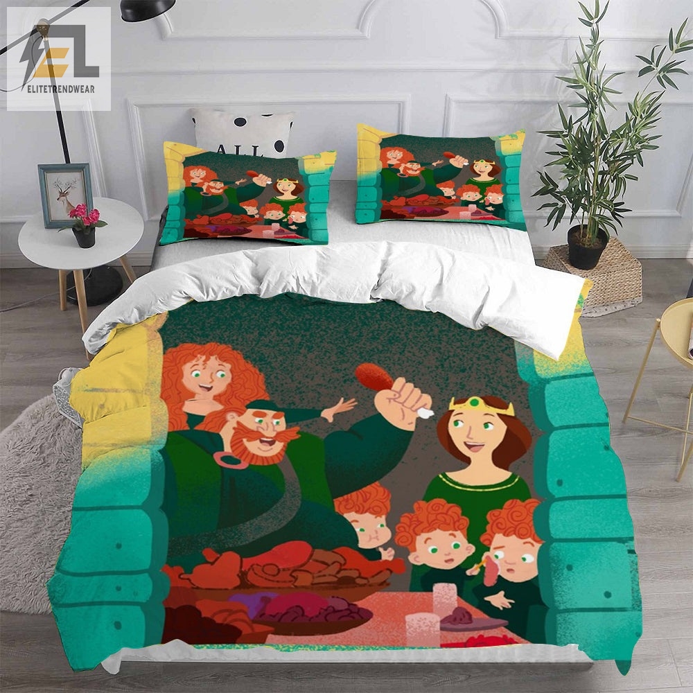 Brave Bedding Sets Gift For Halloween Thanksgiving Christmas elitetrendwear 1