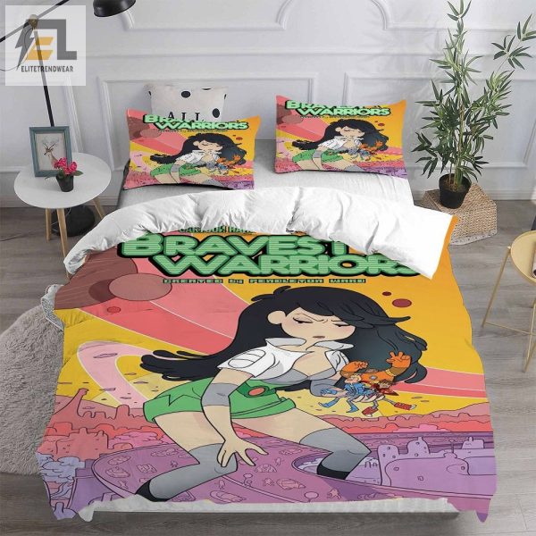 Bravest Warriors Bedding Sets Duvet Cover Flatsheet Pillowcase For Your Lover elitetrendwear 1 2