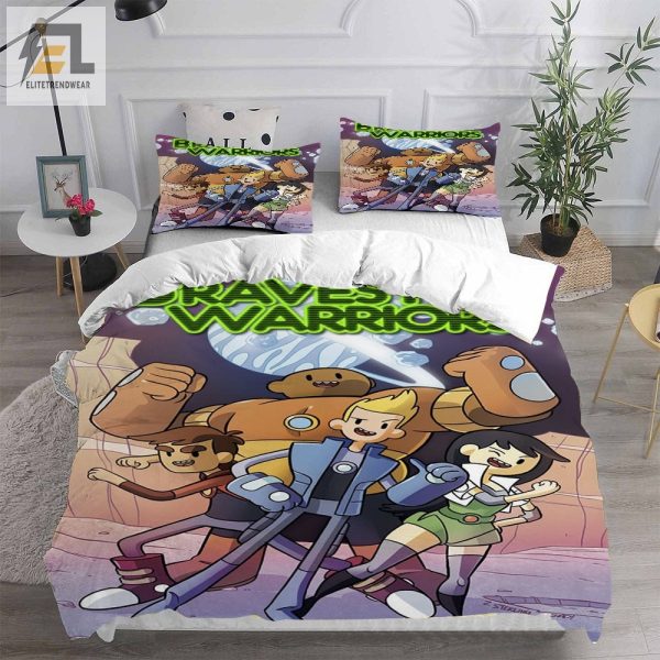 Bravest Warriors Bedding Sets Duvet Cover Flatsheet Pillowcases For Every Bedroom elitetrendwear 1