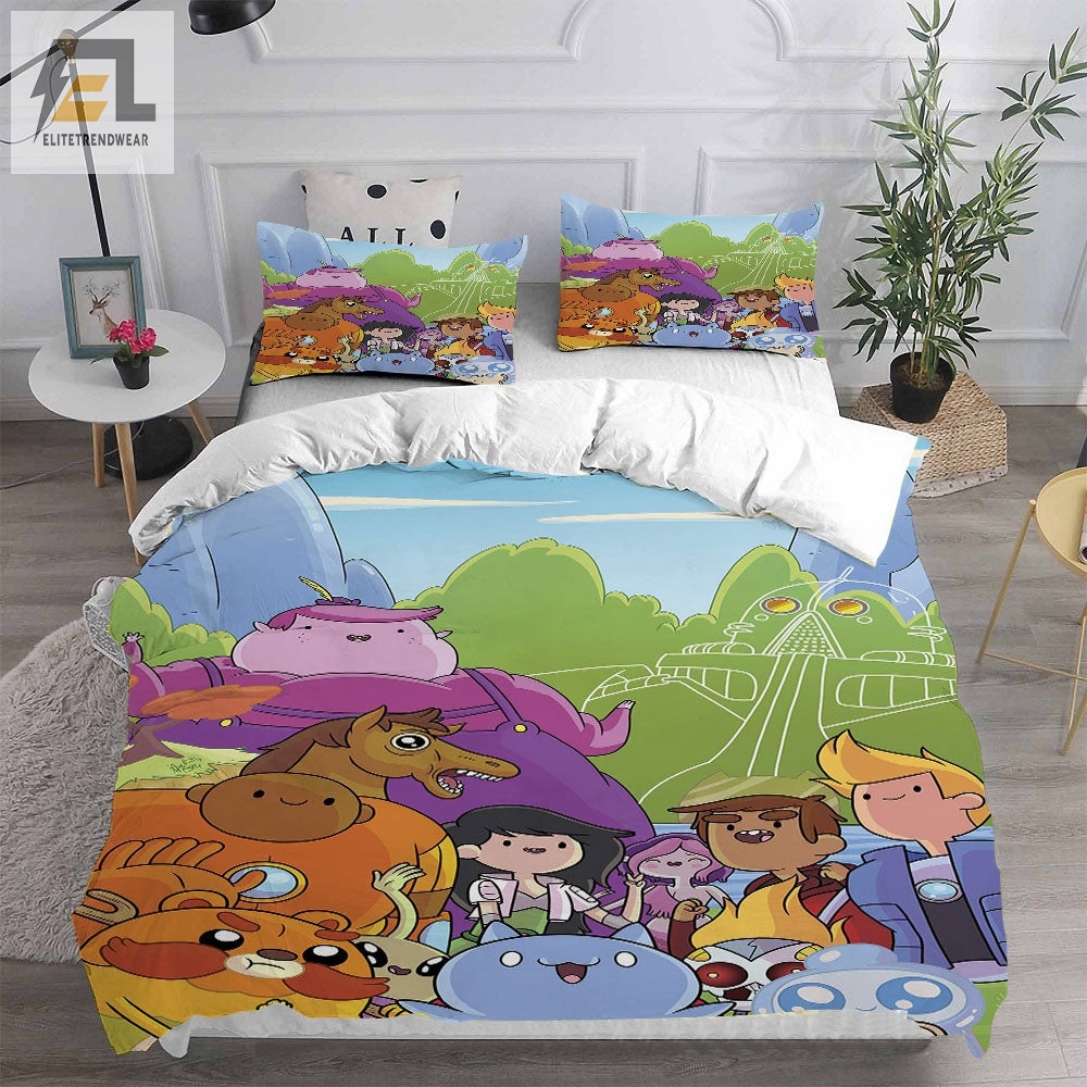 Bravest Warriors Bedding Sets Gift For Fathers Day Halloween Christmas elitetrendwear 1