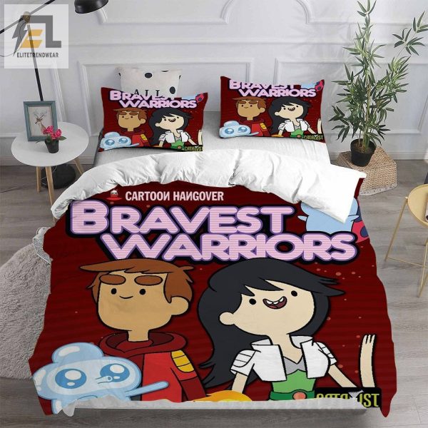 Bravest Warriors Bedding Sets Gift For Halloween Thanksgiving Christmas elitetrendwear 1 2