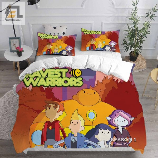 Bravest Warriors Decorative Bedding Sets For Fan Halloween Christmas Thanksgiving elitetrendwear 1