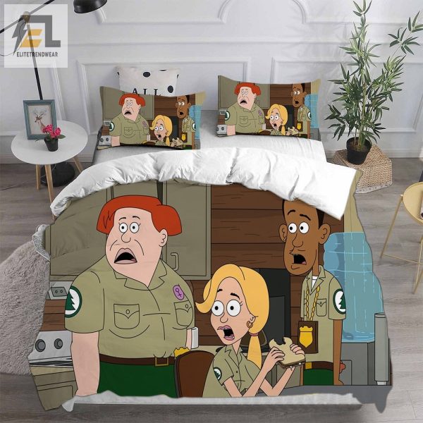 Brickleberry Bedding Sets Duvet Cover Flatsheet Pillowcase For Your Lover elitetrendwear 1