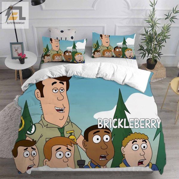 Brickleberry Bedding Sets Gift For Fathers Day Halloween Christmas elitetrendwear 1