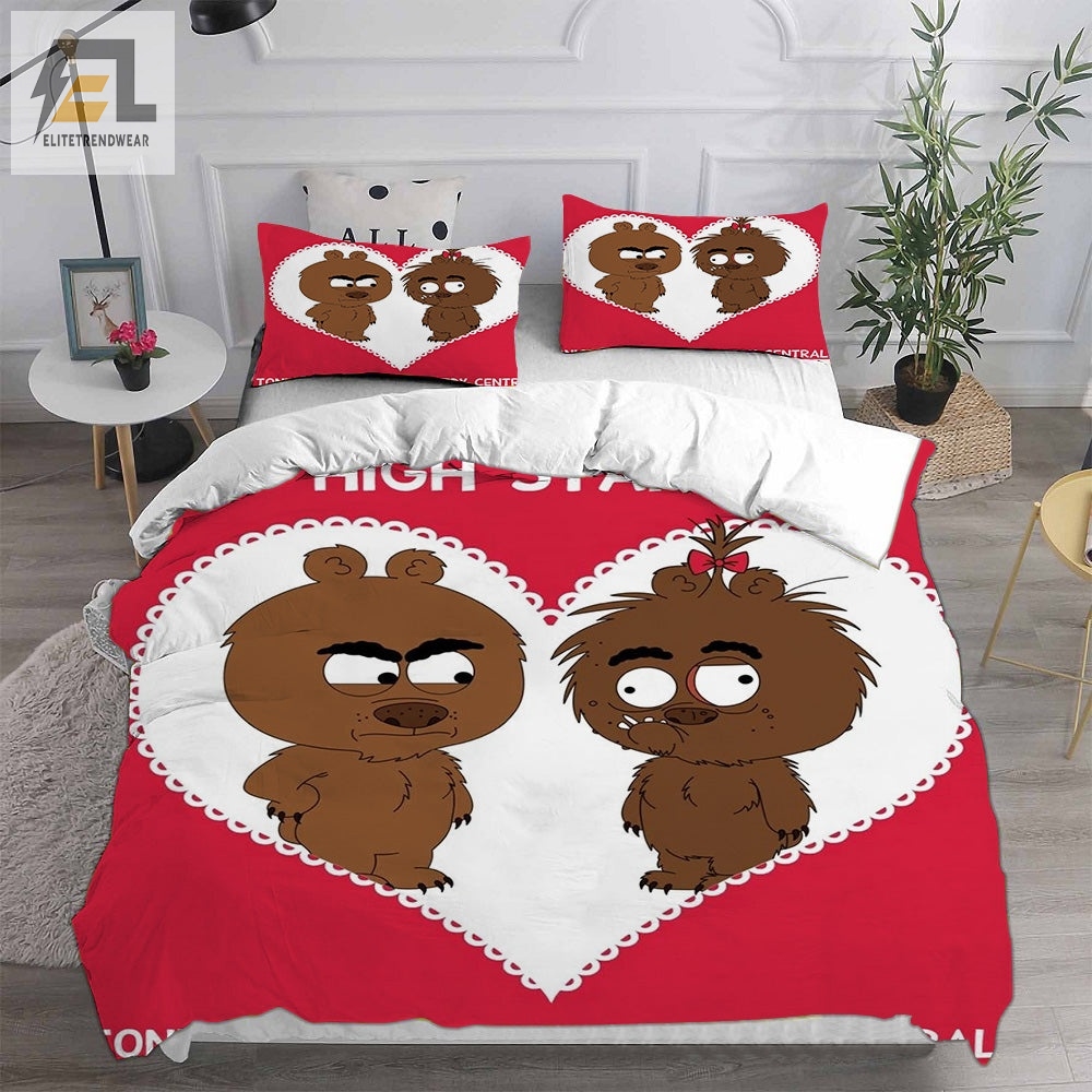 Brickleberry Bedding Sets Gift For Wife Husband Besties elitetrendwear 1 2