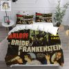 Bride Of Frankenstein Bedding Sets Gift For Christmas Thanksgiving Halloween elitetrendwear 1