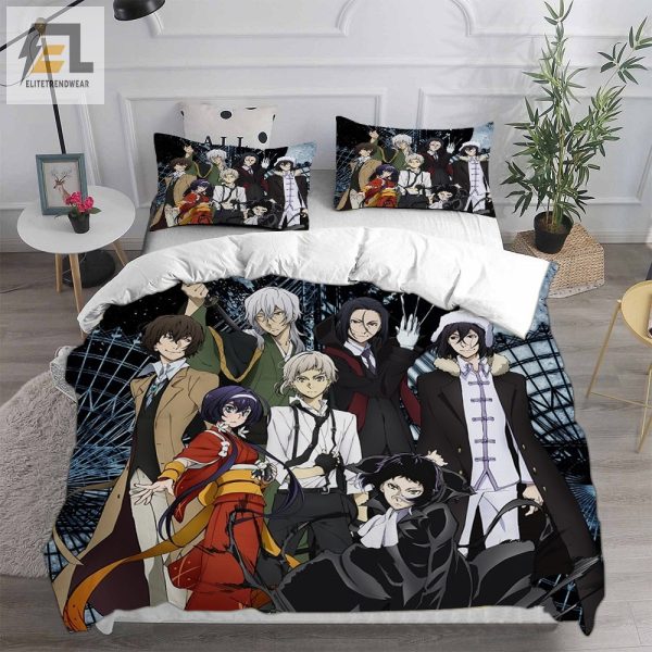 Bungo Stray Dogs Bedding Sets Gift For Birthday Halloween Christmas Thanksgiving elitetrendwear 1