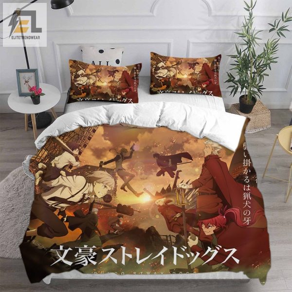 Bungo Stray Dogs Bedding Sets Gift For Christmas Thanksgiving Halloween elitetrendwear 1 6