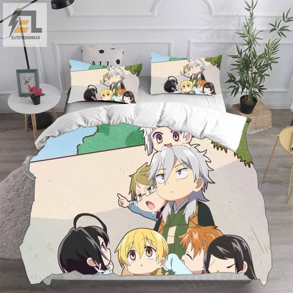 Bungo Stray Dogs Decorative Bedding Sets For Fan Halloween Christmas Thanksgiving elitetrendwear 1