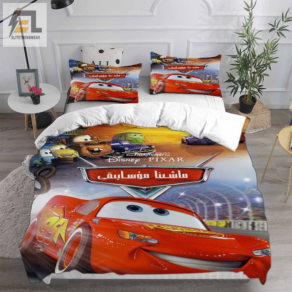 Cars Bedding Sets Duvet Cover Flatsheet Pillowcase For Your Lover elitetrendwear 1