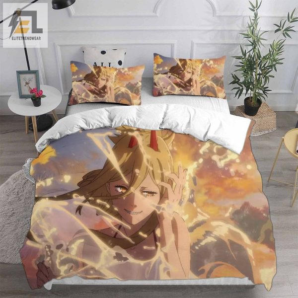 Chainsaw Man Bedding Sets Duvet Cover Flatsheet Pillowcases For Every Bedroom elitetrendwear 1