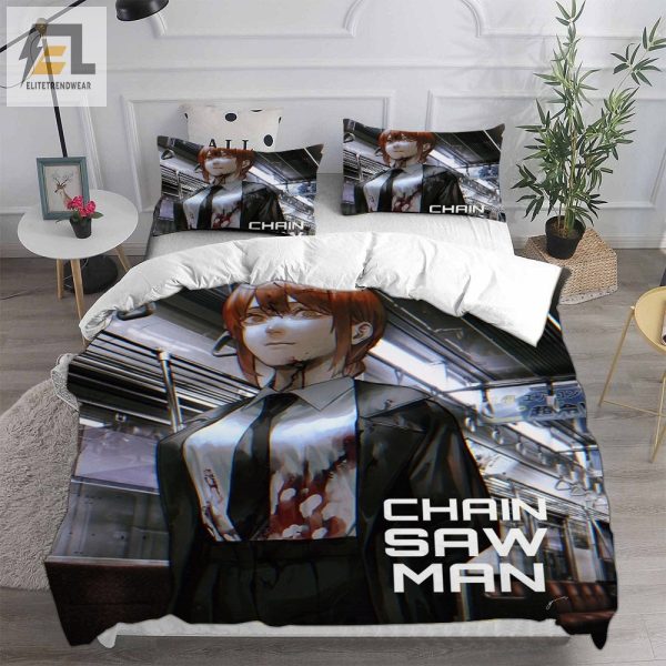 Chainsaw Man Bedding Sets Gift For Halloween Thanksgiving Christmas elitetrendwear 1