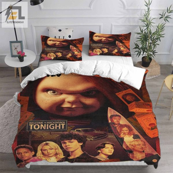 Chucky Bedding Sets Duvet Cover Flatsheet Pillowcases Perfect Gift For Fans elitetrendwear 1