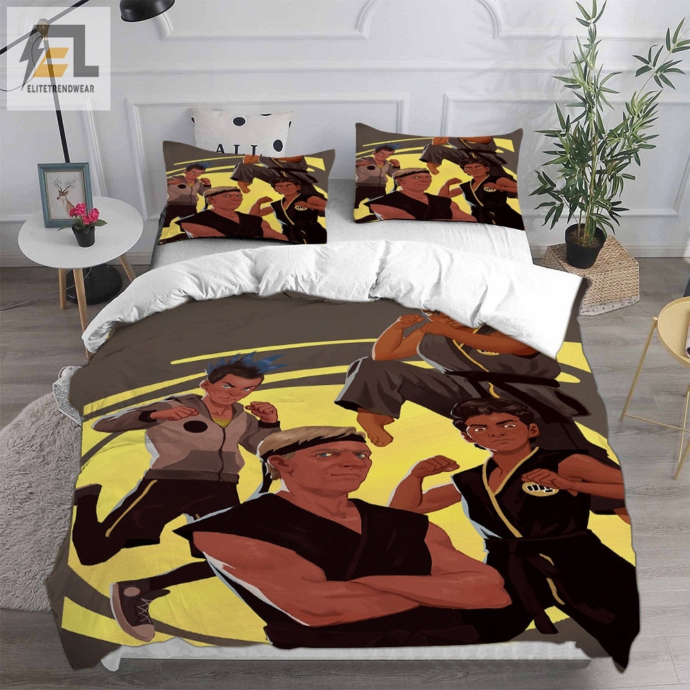 Cobra Kai Bedding Sets Gift For Birthday Halloween Christmas Thanksgiving elitetrendwear 1