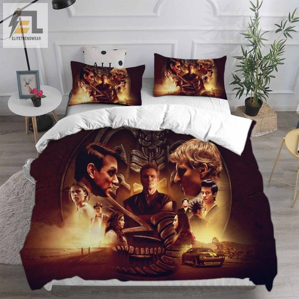 Cobra Kai Bedding Sets Gift For Halloween Thanksgiving Christmas elitetrendwear 1