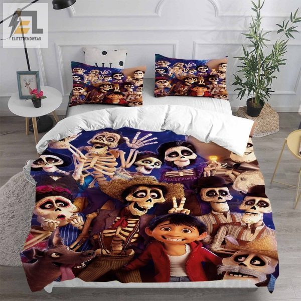 Coco Bedding Sets Gift For Christmas Birthday Thanksgiving elitetrendwear 1