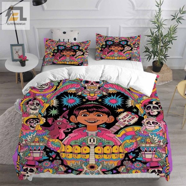 Coco Bedding Sets Gift For Fathers Day Halloween Christmas elitetrendwear 1