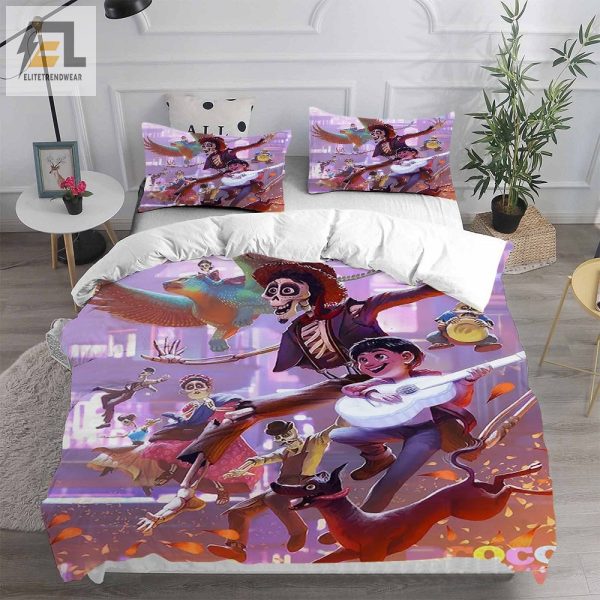 Coco Bedding Sets Gift For Fathers Day Halloween Christmas elitetrendwear 1 2