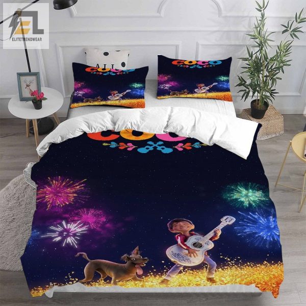 Coco Bedding Sets Gift For Christmas Thanksgiving Halloween elitetrendwear 1 2