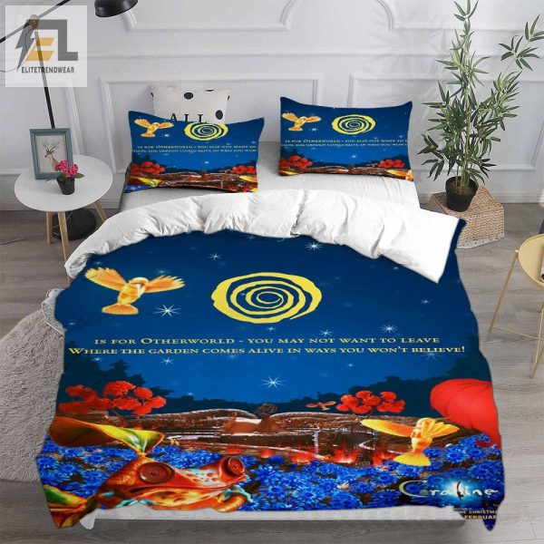 Coraline Bedding Sets Duvet Cover Flatsheet Pillowcase For Your Lover elitetrendwear 1