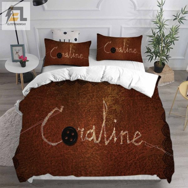 Coraline Bedding Sets Gift For Christmas Thanksgiving Halloween elitetrendwear 1 2